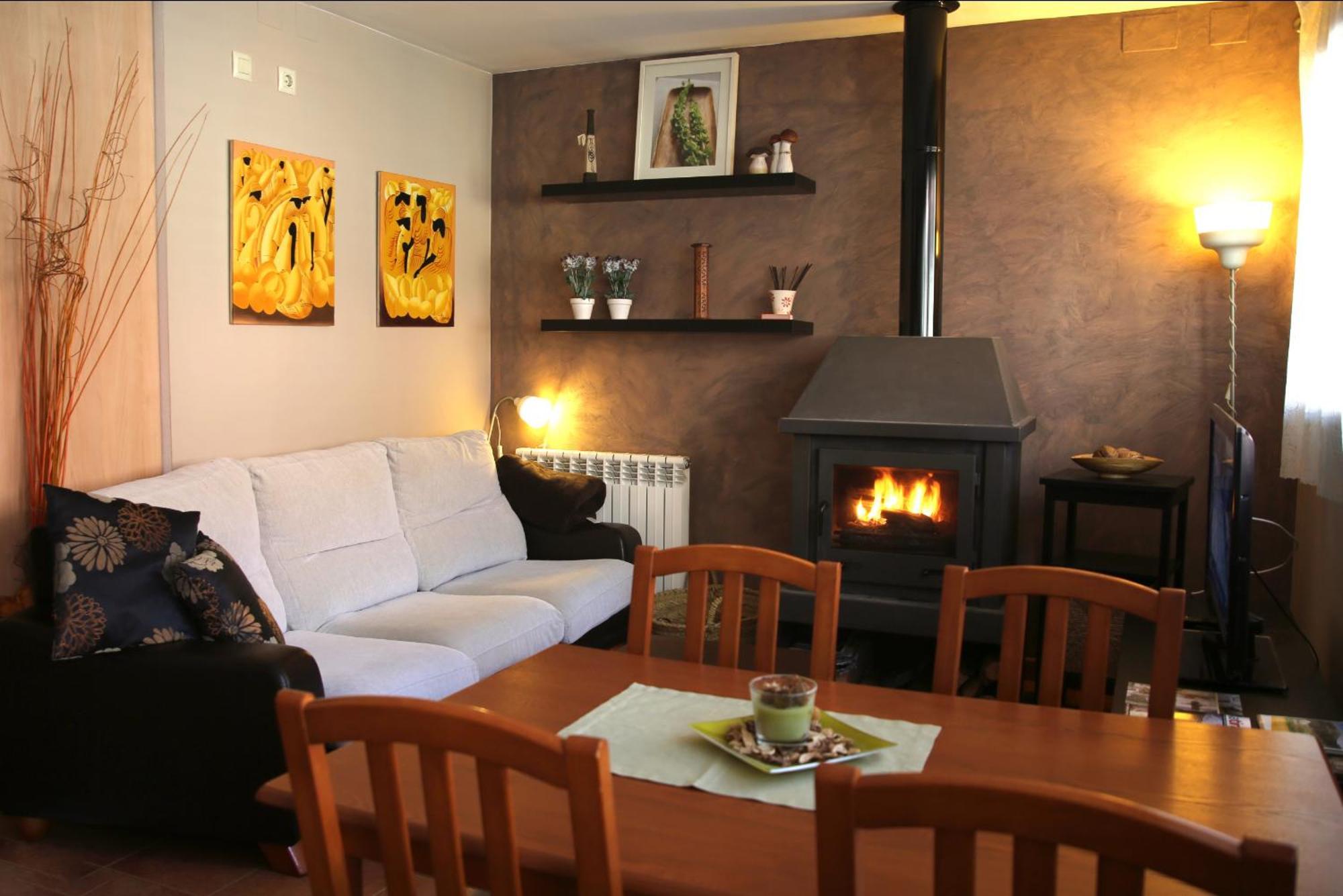 Gis Con Chimenea Apartment Ribes De Freser